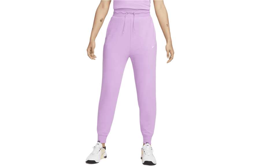Nike Nike Dri FIT One Knitted Sweatpants Women's Dark Purple Red