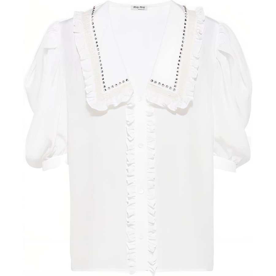 MIU MIU SS22 Shirt Women's White