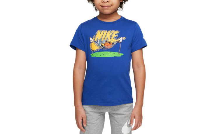 Nike Nike Pre School T Shirts Crew Neck Moderate