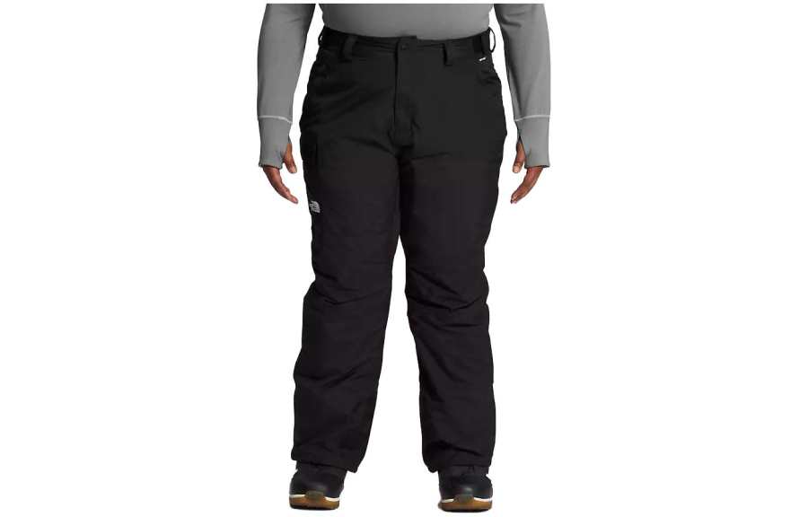 THE NORTH FACE Knitted Sweatpants Women's Black Moderate Straight Fit Pants