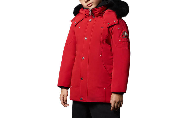 Moose Knuckles Moose Knuckles Padded Jacket Dark Red Kids'