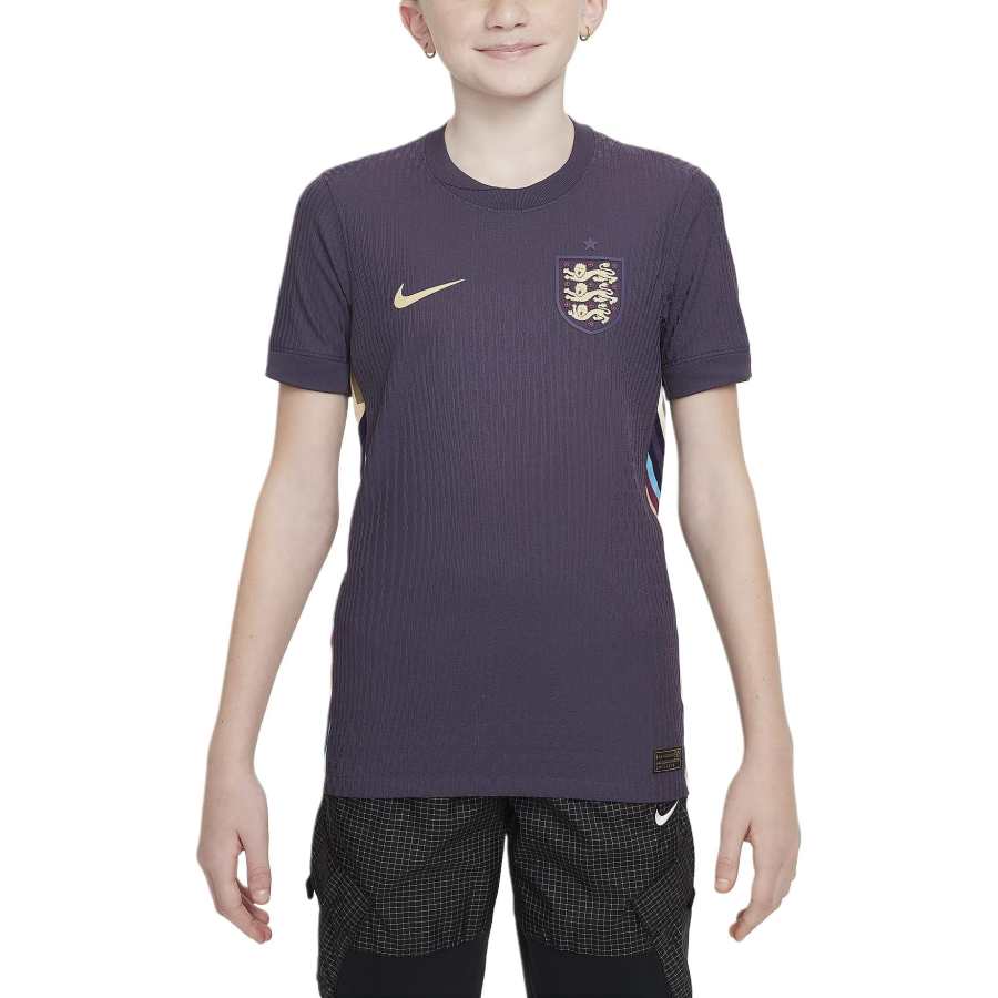 Nike Nike EnglandDri FIT ADV T Shirt Dark Grape Teenagers