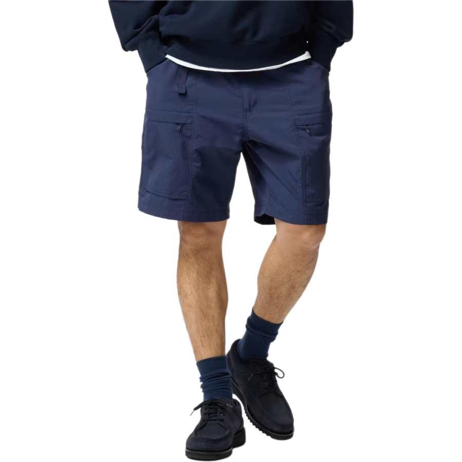 UNIQLO Casual Shorts Unisex Marine Blue