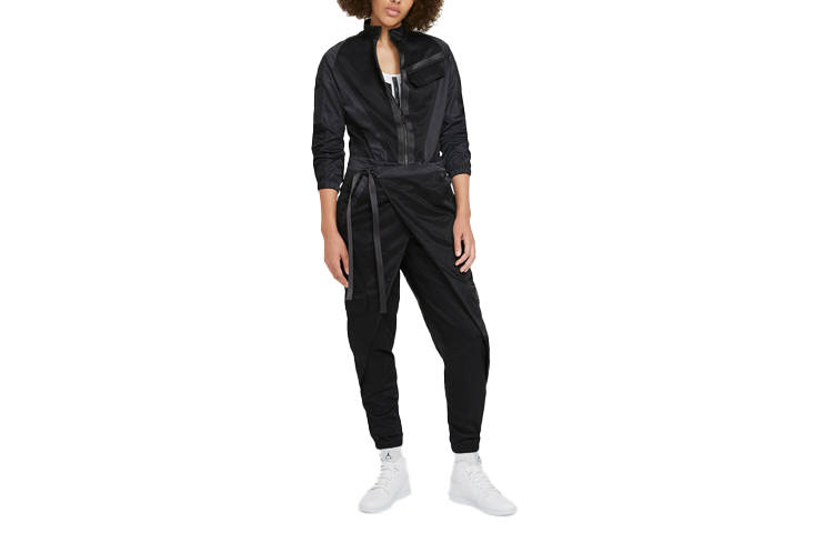 Jordan Jordan Casual Suits Women's Black Stand Collar Moderate Other