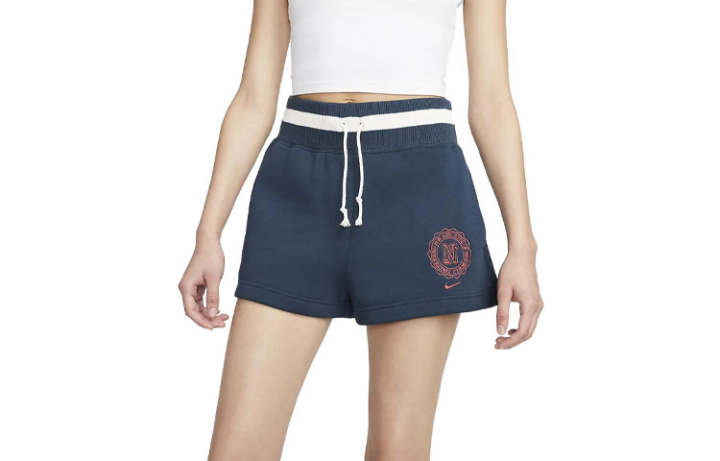 Nike Nike Casual Shorts Women's Navy Blue Moderate