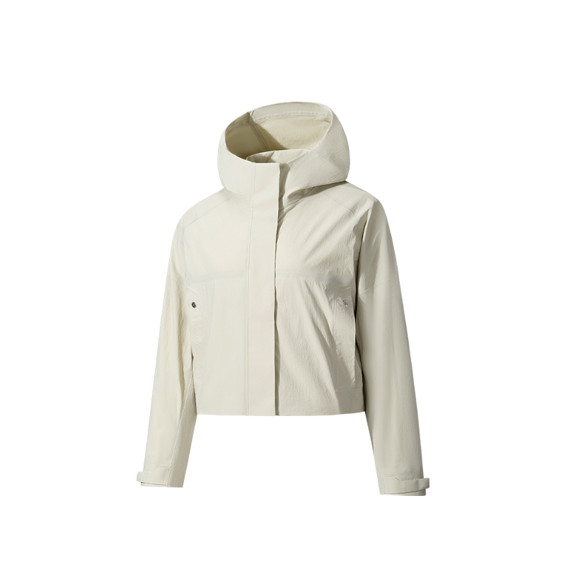ANTA Jackets Women's Jet Black Calibration Hooded Moderate Other