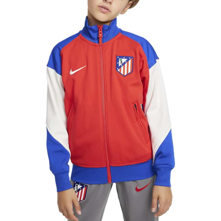 Nike Nike Jackets & Coats Atlético MadridAcademy FW24 Football Anthem Light Red/Royal Blue/Phantom Teenagers