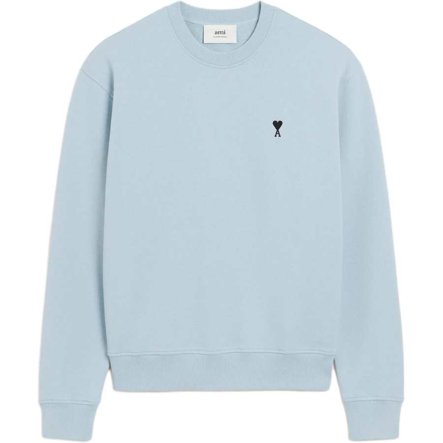 AMIPARIS Ami Paris Logo Embroidered Crewneck Sweatshirt