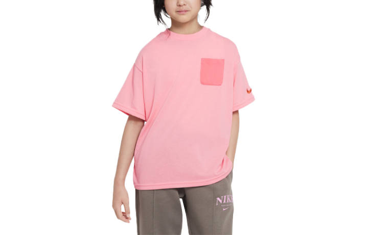 Nike Nike Kids T Shirts Crew Neck Moderate