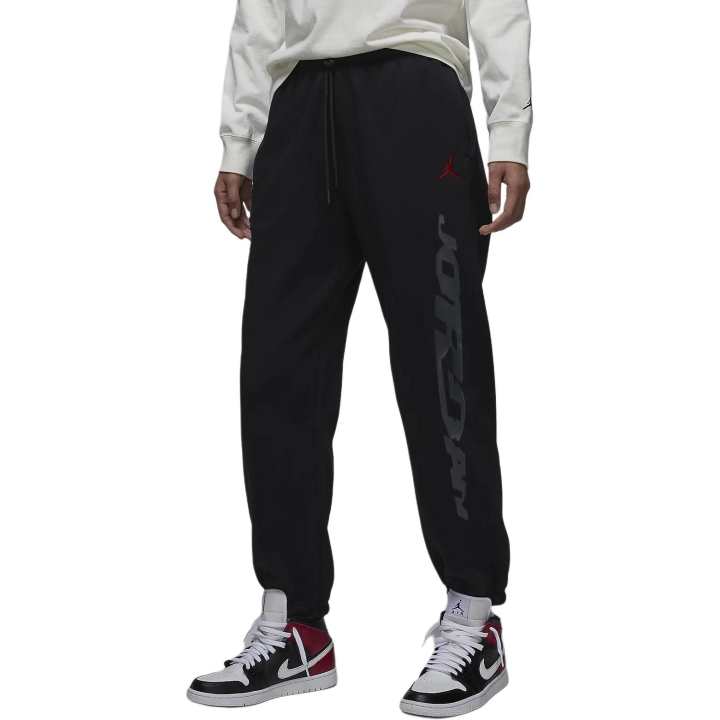 Jordan Jordan Brooklyn Fleece Lined Loose Fit Comfortable Knitted Sweatpants Women's Black