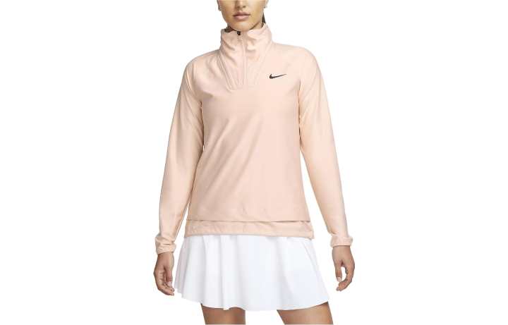 Nike Nike Sweatshirts Women's Light Pink Stand Collar Moderate Regular