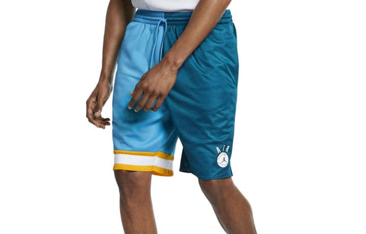 Jordan Jordan Basketball Shorts Men's Blue Moderate Straight Fit Pants