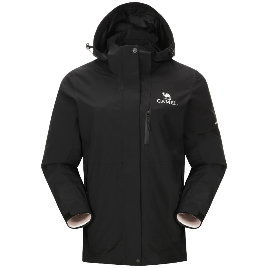 CAMEL Waterproof, Windproof, Breathable, Abrasion Resistant, Thermal Windbreaker Jacket Women's