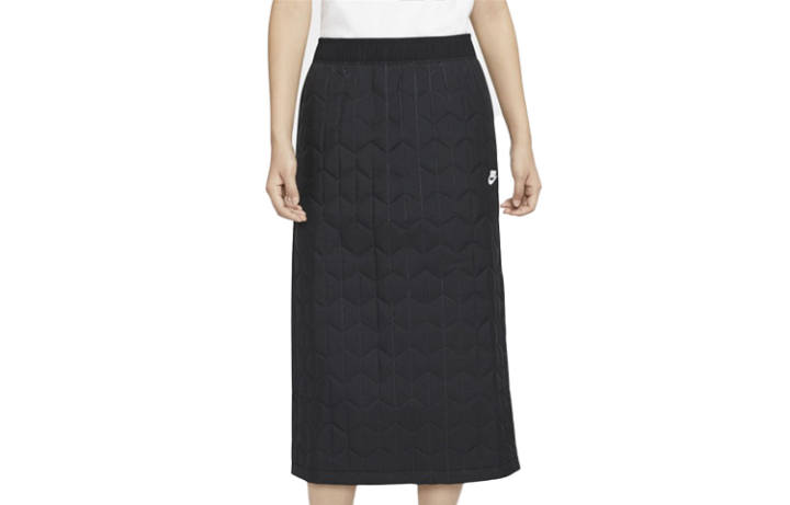 Nike Nike Casual Long Skirts Women's Black Thin Mid Length Other