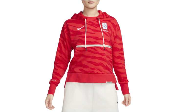 Nike Nike Sweatshirts Women's Red Hooded Moderate Regular