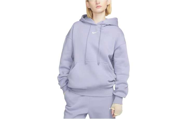 Nike Nike Sweatshirts Women's Light Lavender Hooded Moderate Regular