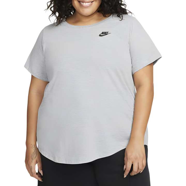 Nike Nike T Shirts Women's Dark Gray Crew Neck Moderate Other