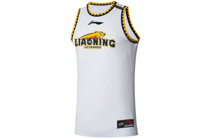 Li-Ning Li Ning Professional Basketball Collection Basketball Jerseys Men's White Moderate Straight Fit
