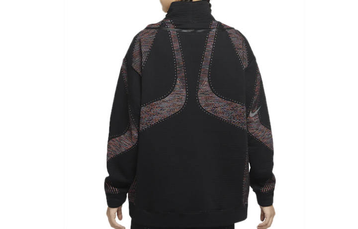 Nike Nike Sweatshirts Women's Black Stand Collar Moderate Regular
