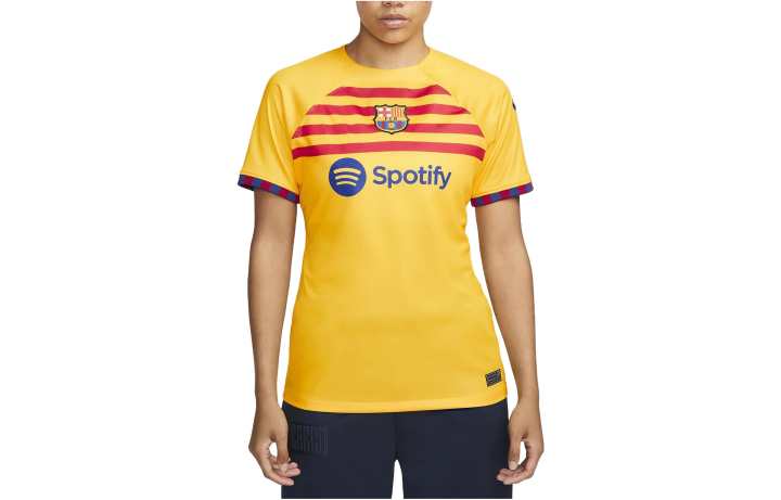 Nike Nike Barcelona Soccer Apparel Women's Yellow