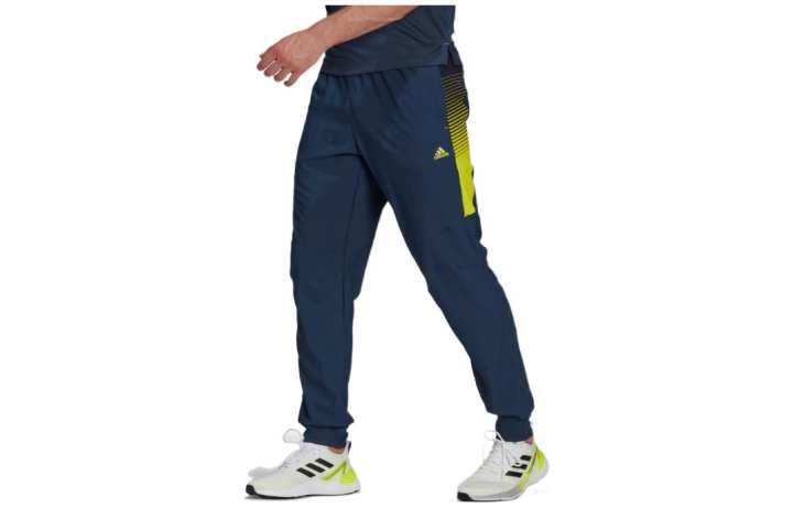 Adidas Adidas Knitted Sweatpants Men's Blue