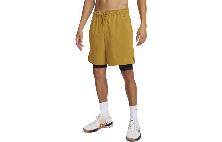 Nike Nike Sports Shorts Men's Earth Yellow Moderate