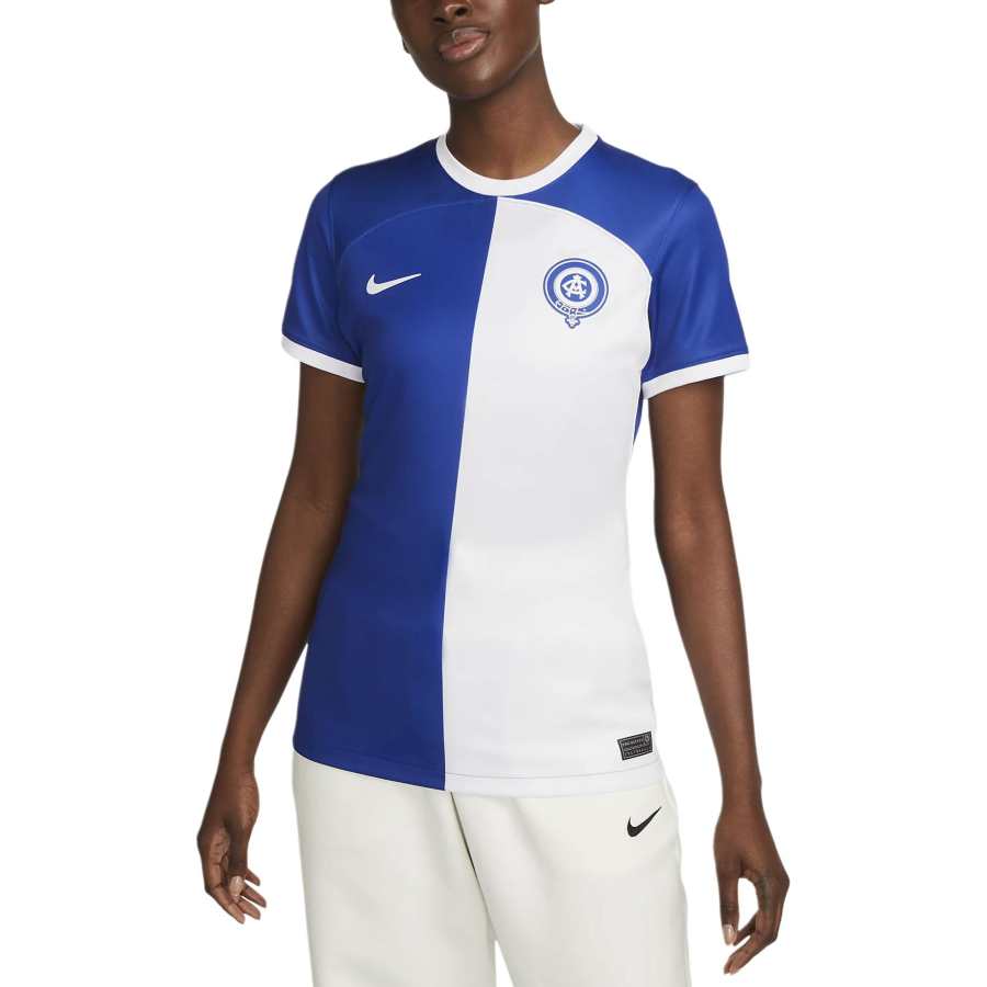 Nike Nike Atletico Madrid Atlético Madrid 2023/24 Stadium Away Soccer Jersey Women's Antique Royal White
