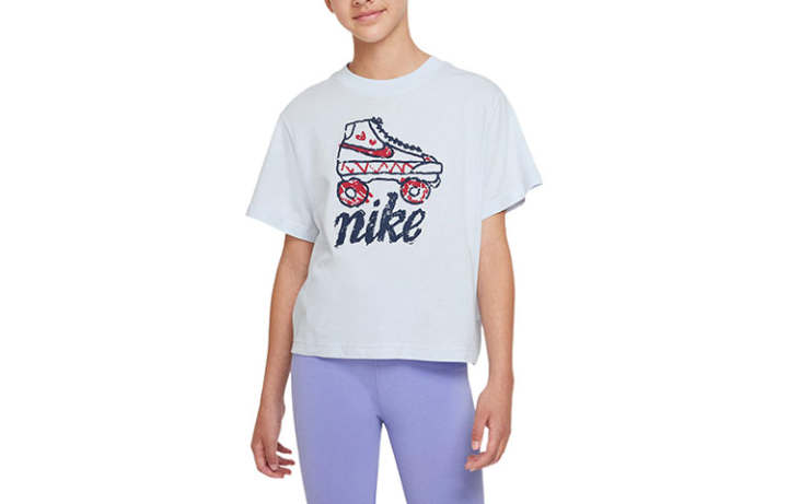 Nike Nike Kids T Shirts Crew Neck Moderate