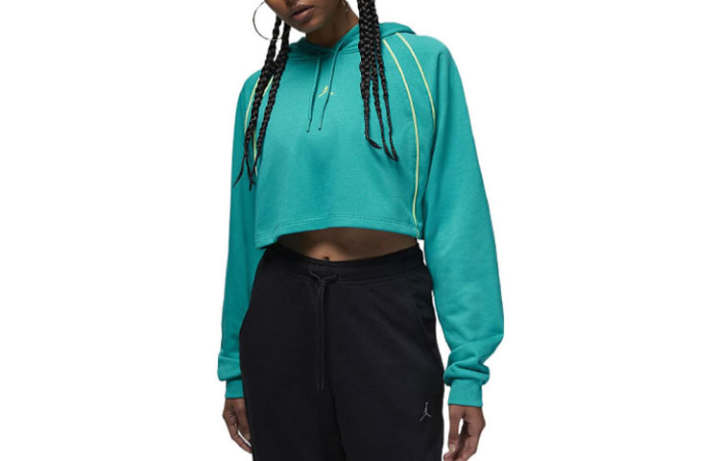 Jordan Jordan Sweatshirts Women's Emerald Hooded Moderate Regular