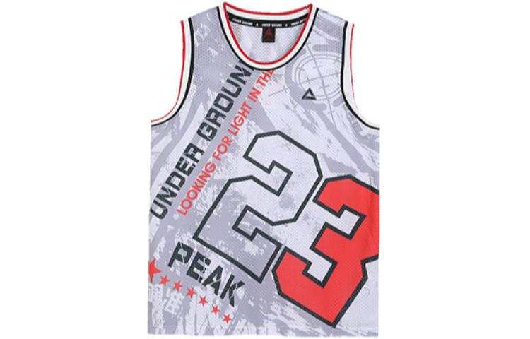 PEAK PEAK Basketball Jersey Men's White