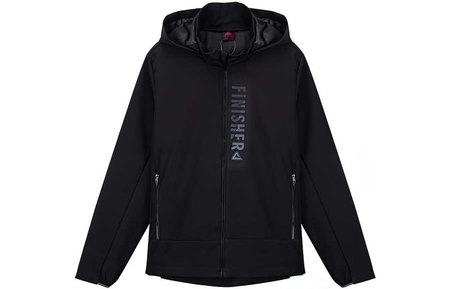 PEAK PEAK Jackets Men's Black Hooded Moderate Other