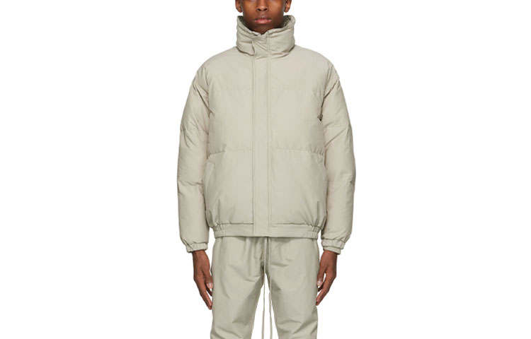 Fear Of God Essentials Puffer Jacket Winter Men's Olive