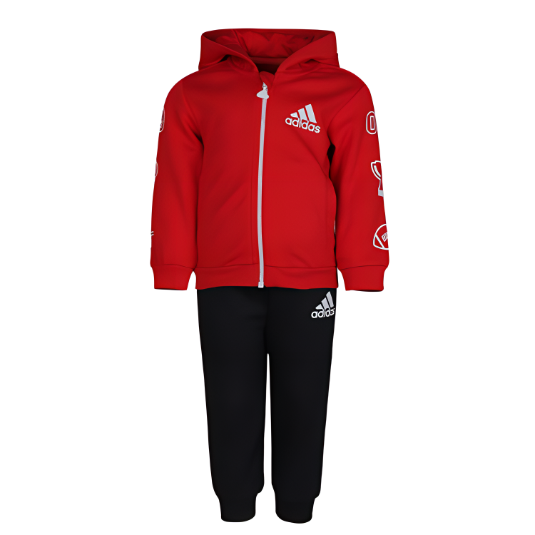Adidas Adidas Casual Sportswear Red Infant And Toddler