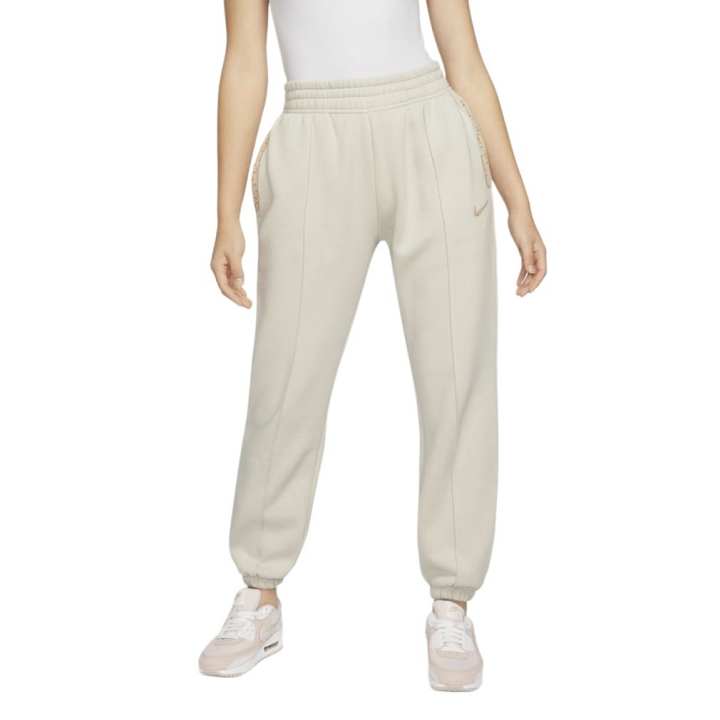 Nike Nike Knitted Sweatpants Women's Ecru Moderate Cuffed Pants