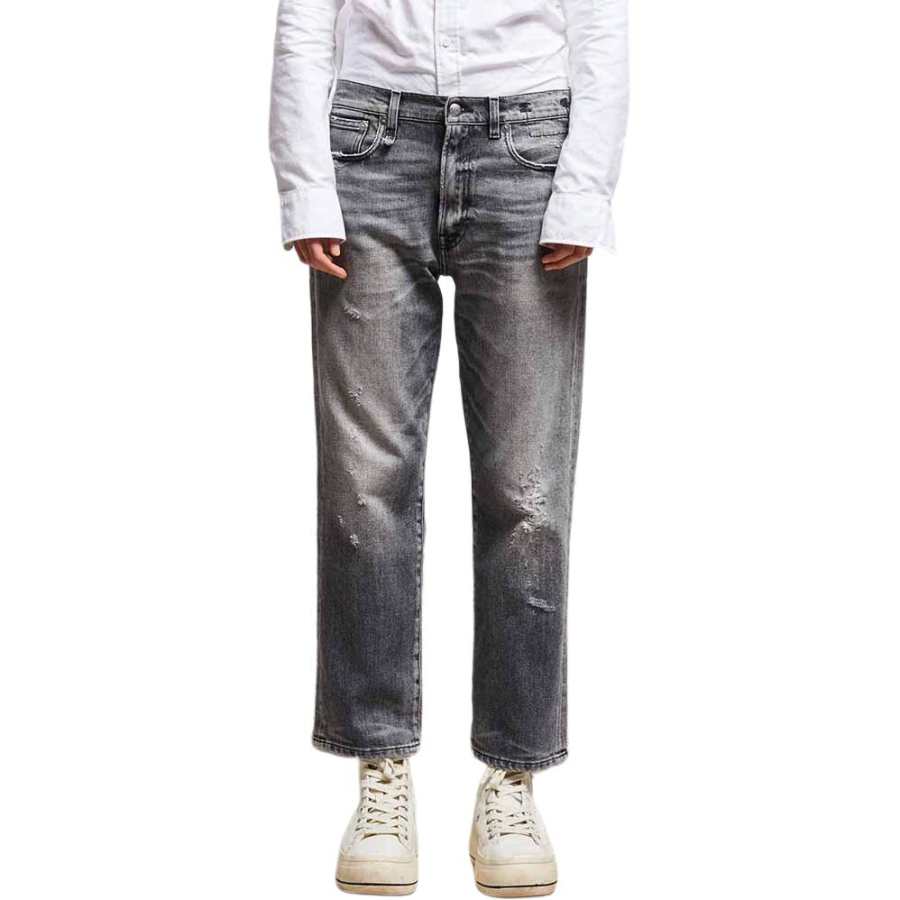 R13 R13 Distressed Boyfriend Jeans