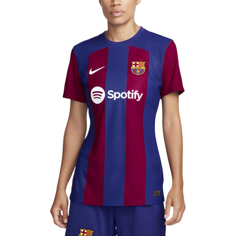 Nike Nike Barcelona F.C. Barcelona Match Home Soccer Jersey Women's Dark Royal Blue/Noble Red/White