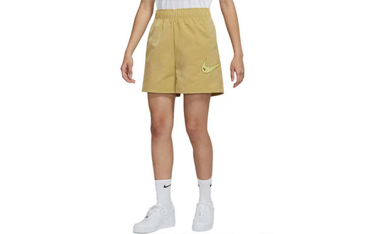 Nike Nike Casual Shorts Women's Barley Yellow Moderate