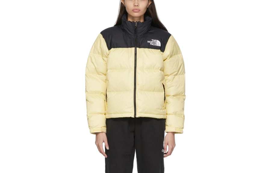 THE NORTH FACE 1996 Collection Down Jacket Winter Women's Yellow