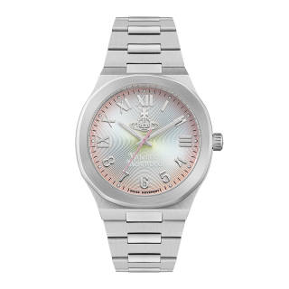 Vivienne Westwood Wrist Watches Quartz Movement Stainless Steel Strap 37.5mm Silver Dial Unisex
