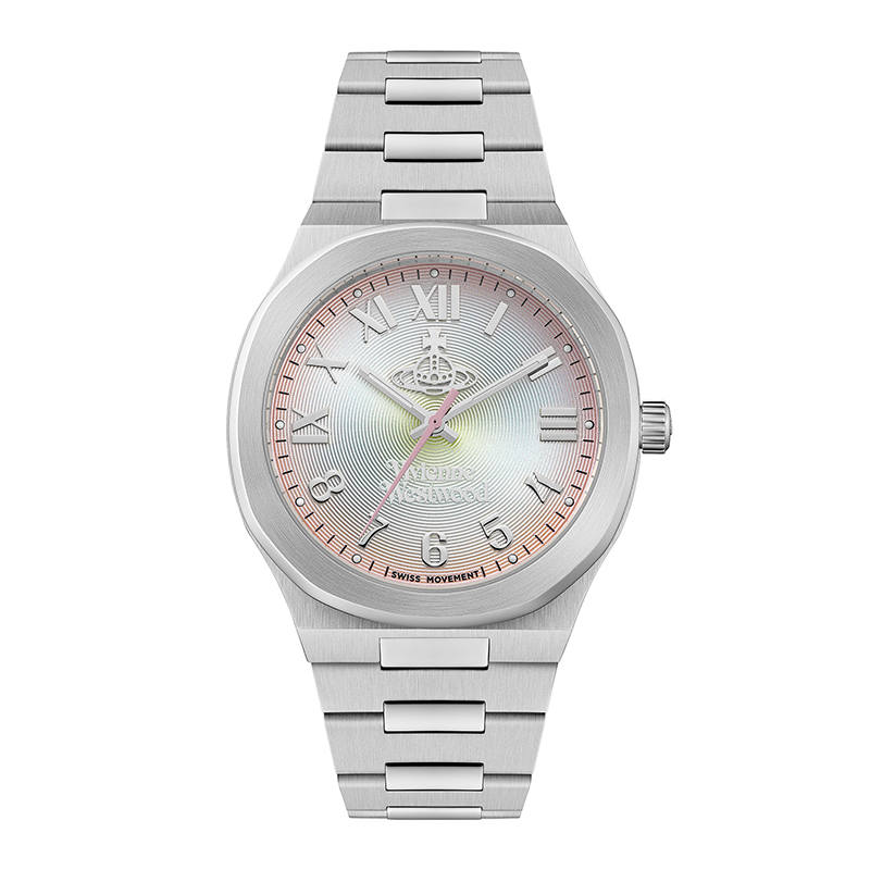 Vivienne Westwood Wrist Watches Quartz Movement Stainless Steel Strap 37.5mm Silver Dial Unisex