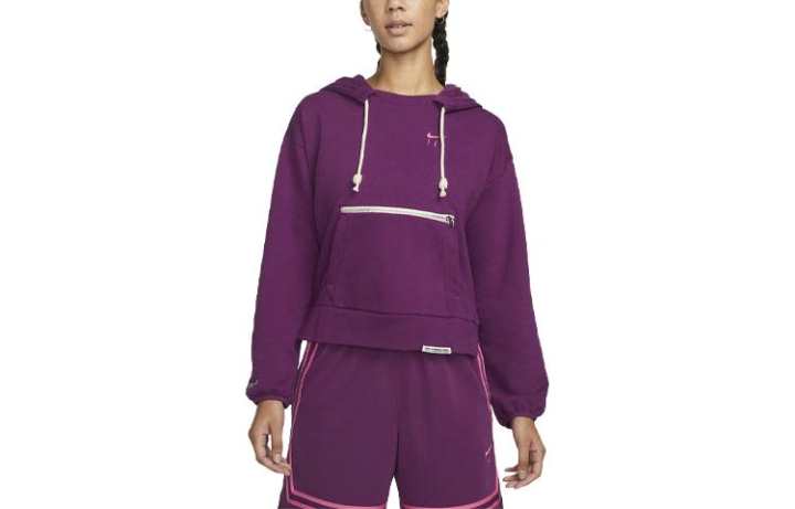 Nike Nike Sweatshirts Women's Purple Hooded Moderate Regular