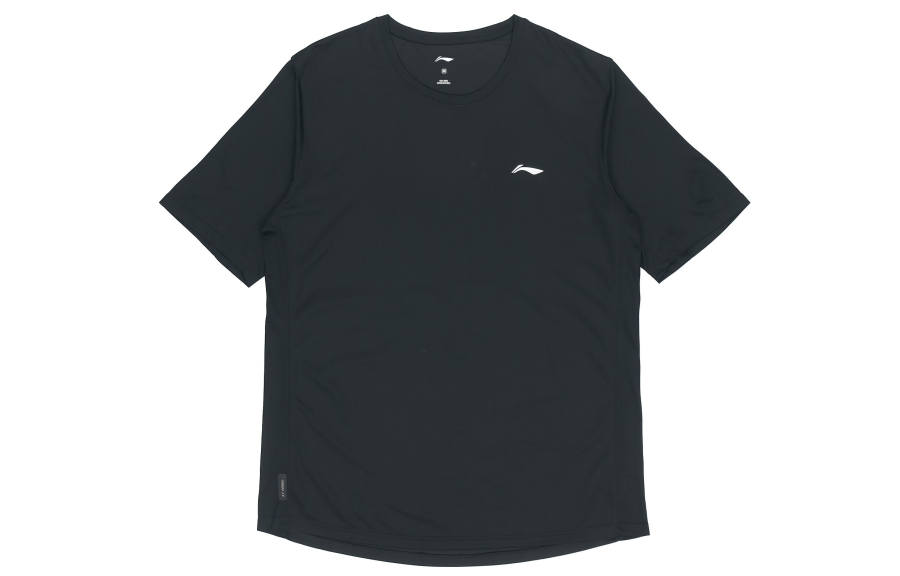 Li-Ning Li Ning T Shirts Men's Crew Neck Thin Straight Fit