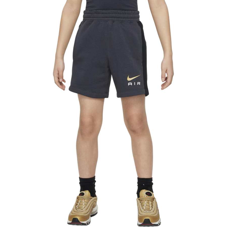 Nike Nike Air Older Kids' Boys' Fleece Shorts Teenagers Dark Smoke Gray