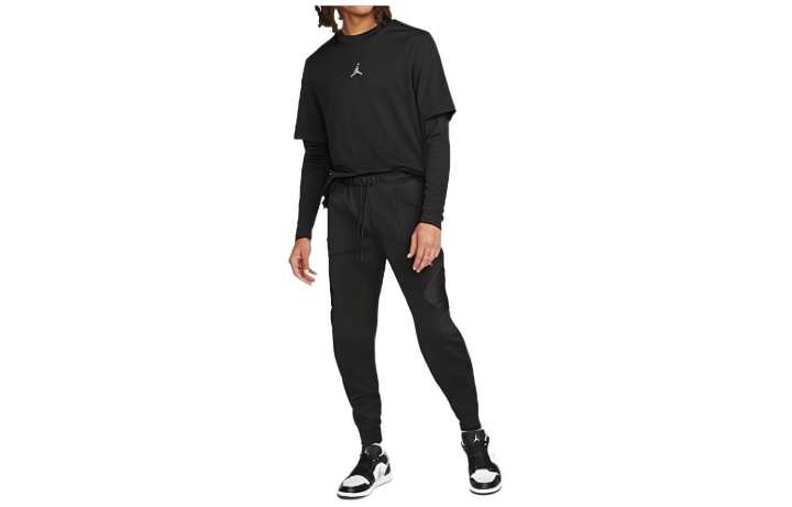 Nike Nike Dri Fit Knitted Sweatpants Men's Black