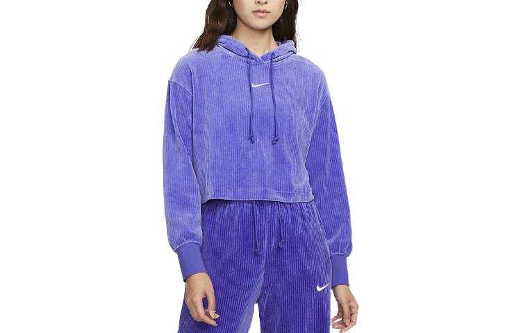 Nike Nike Sweatshirts Women's Purple Hooded Moderate Other