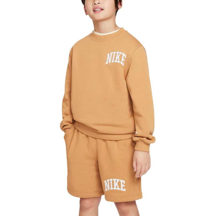 Nike Nike Sportswear Club Sweatshirt Linen/White Teenagers