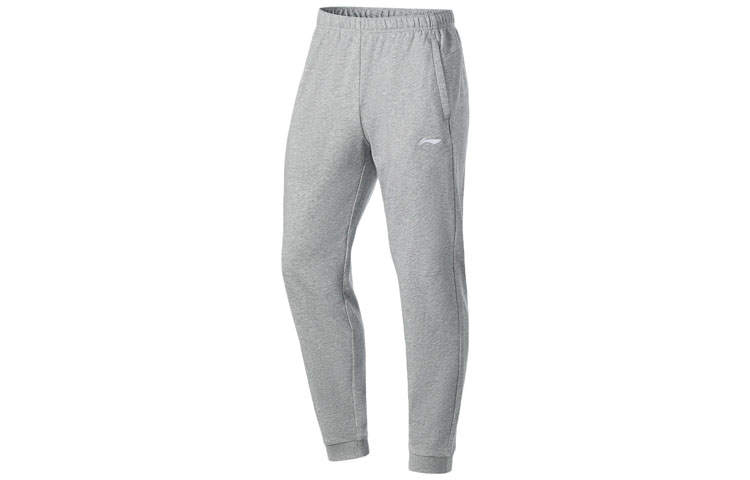 Li-Ning Li Ning Knitted Sweatpants Men's Gray