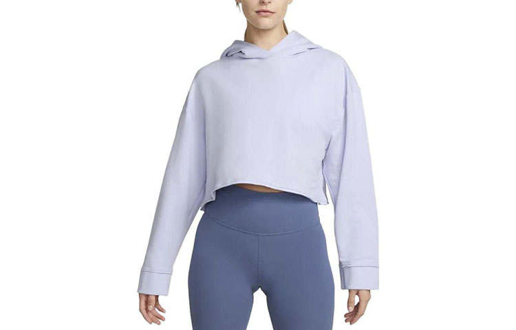 Nike Nike Sweatshirts Women's Steel Blue Hooded Moderate Regular