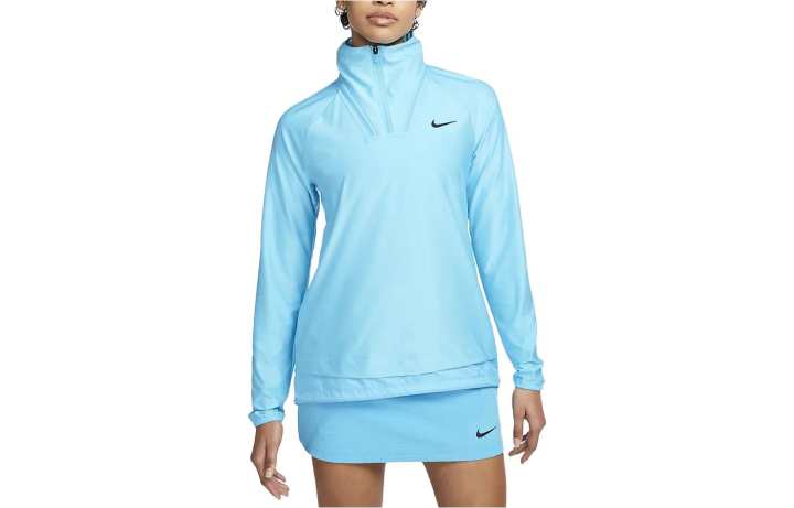 Nike Nike Sweatshirts Women's Blue Stand Collar Moderate Regular
