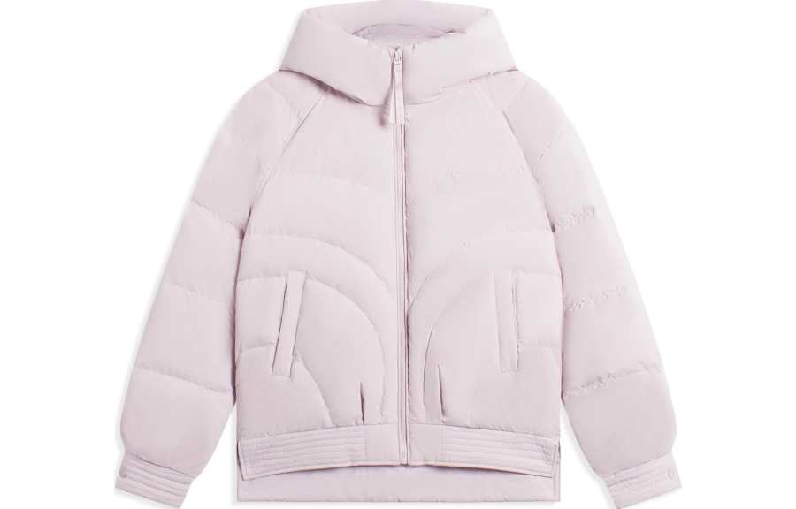 Li-Ning Li Ning Fitness Series Down Jacket Women's Lotus Root Powders Purple